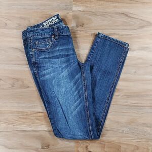 ☔️💜Mossimo Blue Denim Skinny Jeans Size 7/28